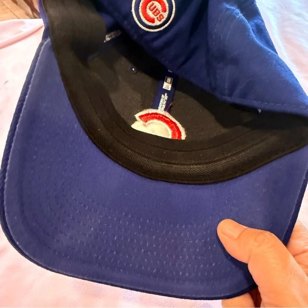 New Era Chicago Cubs Navy Cap with Red Logo